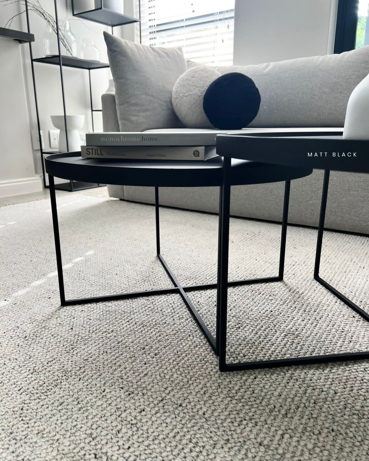 Isabella Round Nesting Coffee Table Set