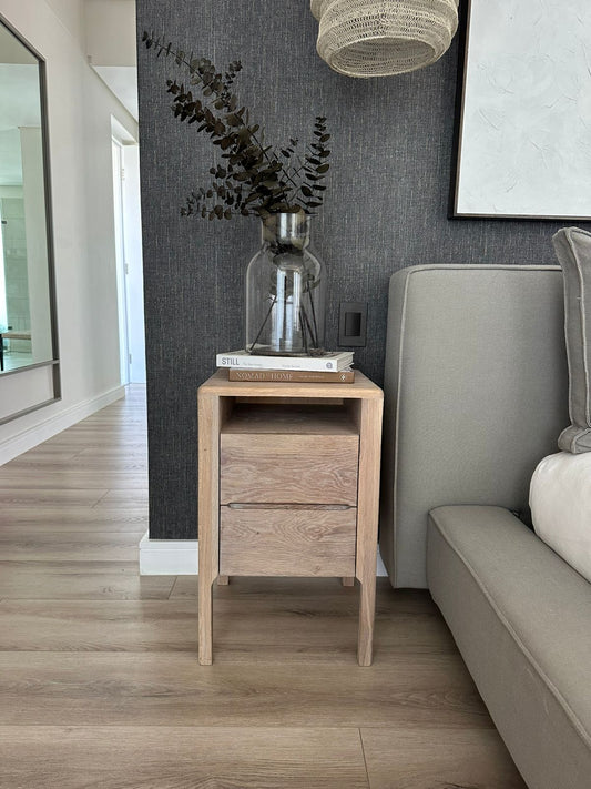 Sloane Bedside Table - Oak
